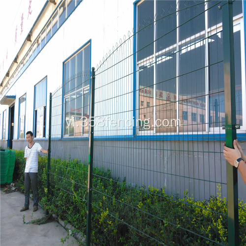 Trang trại Wire Mesh hàng rào với cực